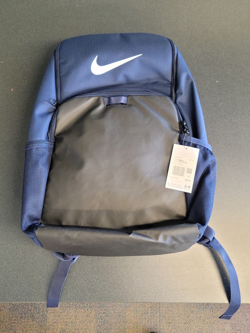 Nike Men's Navy and Black Backpack